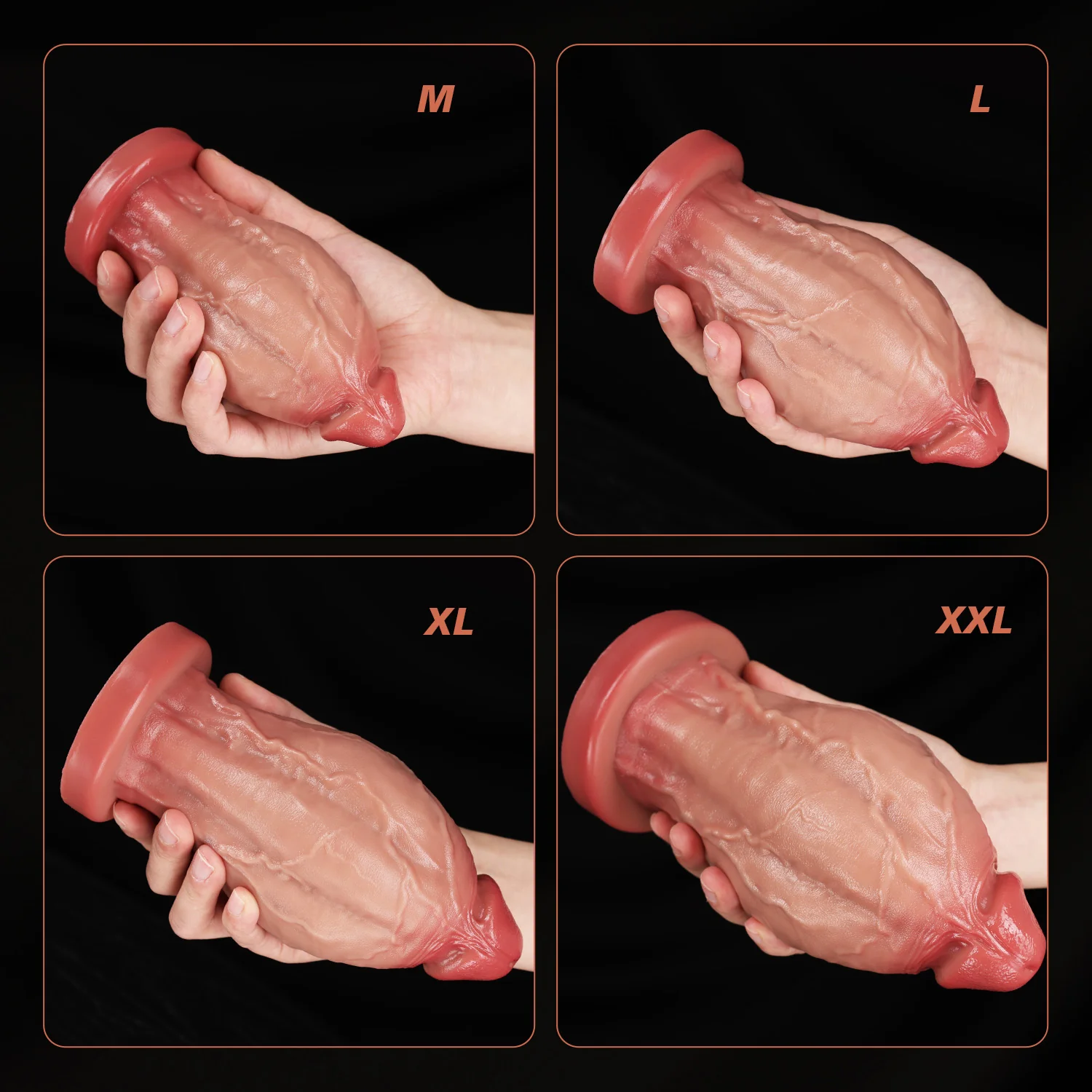 Boss Bobby - Meaty Anal Dildo with Soft Entry Head | Multi-Size Fit - Image 6