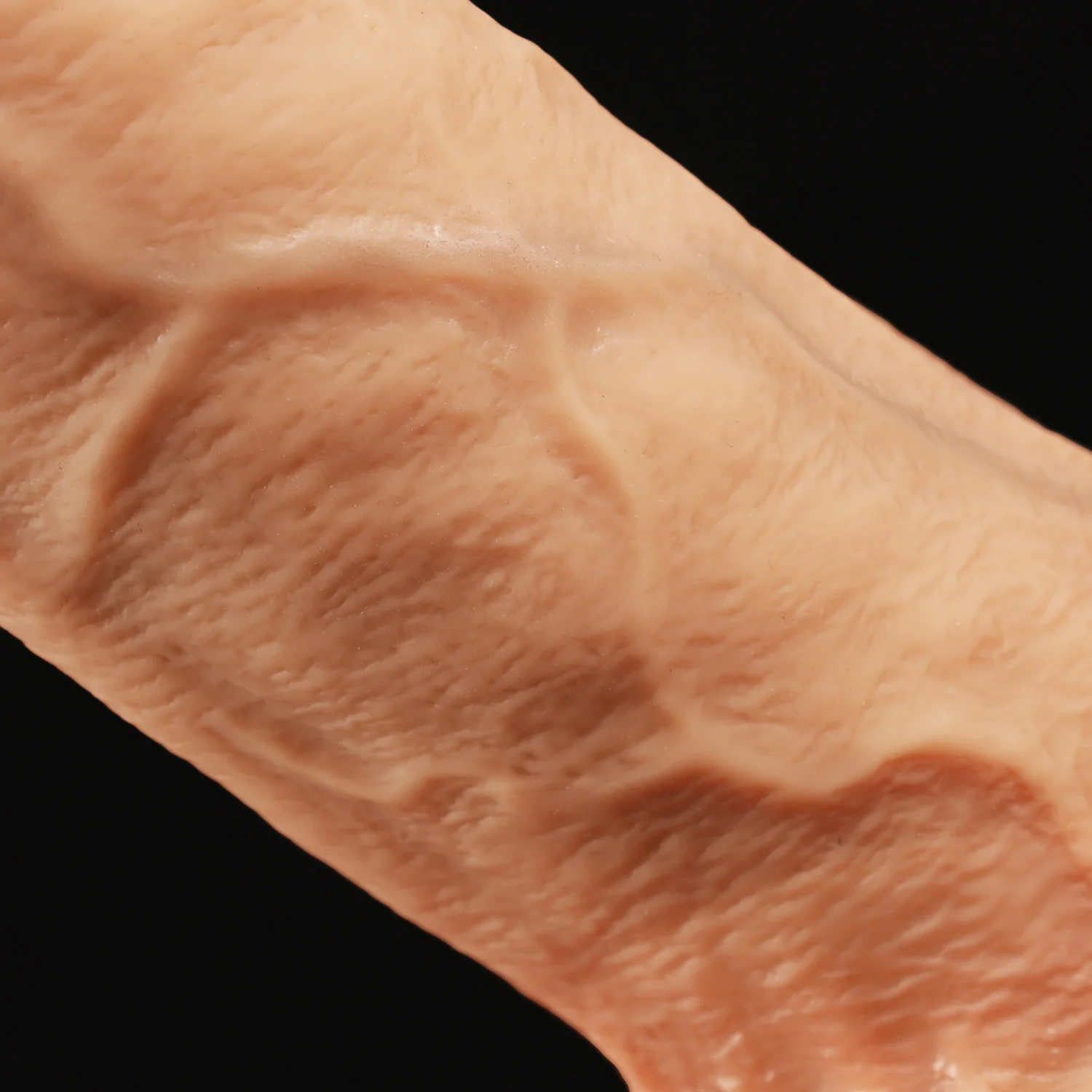 Solid Avery-10 inch Uncut Thick Dildo with Suction Cup - Image 7